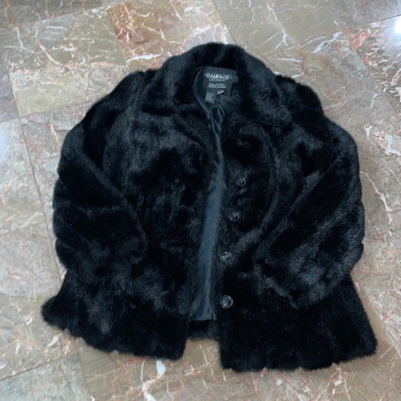 Rampage Jean Company size medium fur jacket - Picture 2 of 6